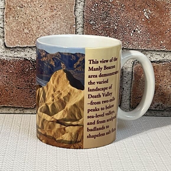 Death Valley National Park Ceramic Coffee Mug 16 oz Multi Manly Beacon Badlands - Picture 6 of 13